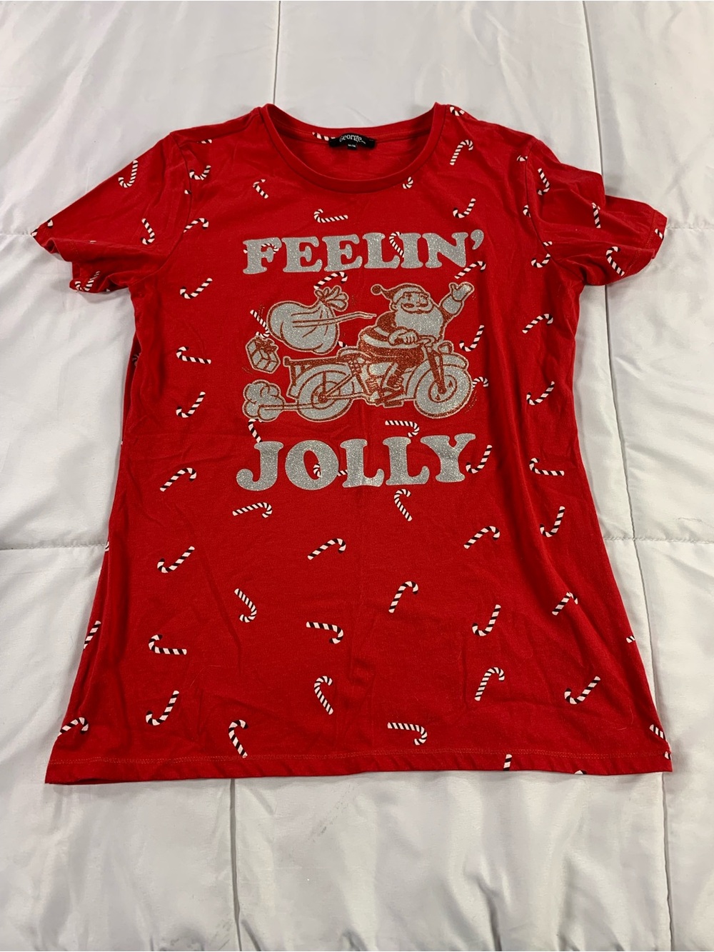Pre loved GEORGE Christmas shirt womens size M